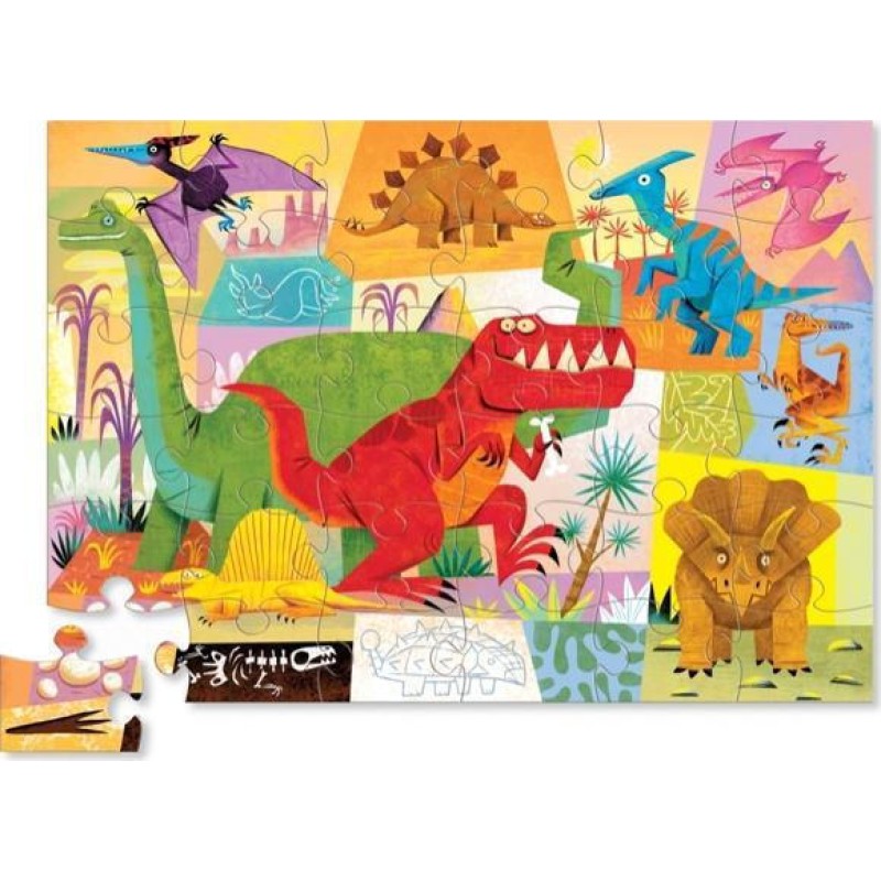 Crocodile Creek – Puzzle Δαπέδου, Dinosaur 36 Pcs 40729