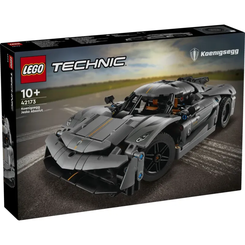 Lego Technic - Koenigsegg Jesko Absolut Grey Hypercar 42173