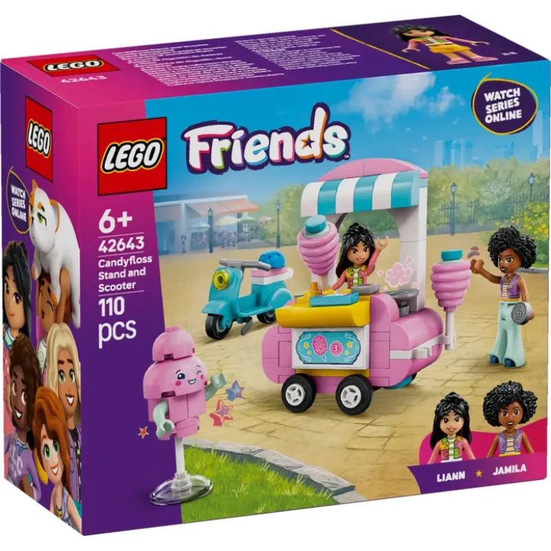 Lego Friends - Cotton Candy Stand & Scooter 42643