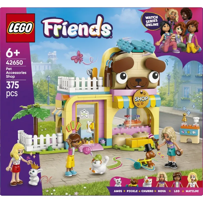 Lego Friends - Κατάστημα Με Αξεσουάρ Για Κατοικίδια 42650