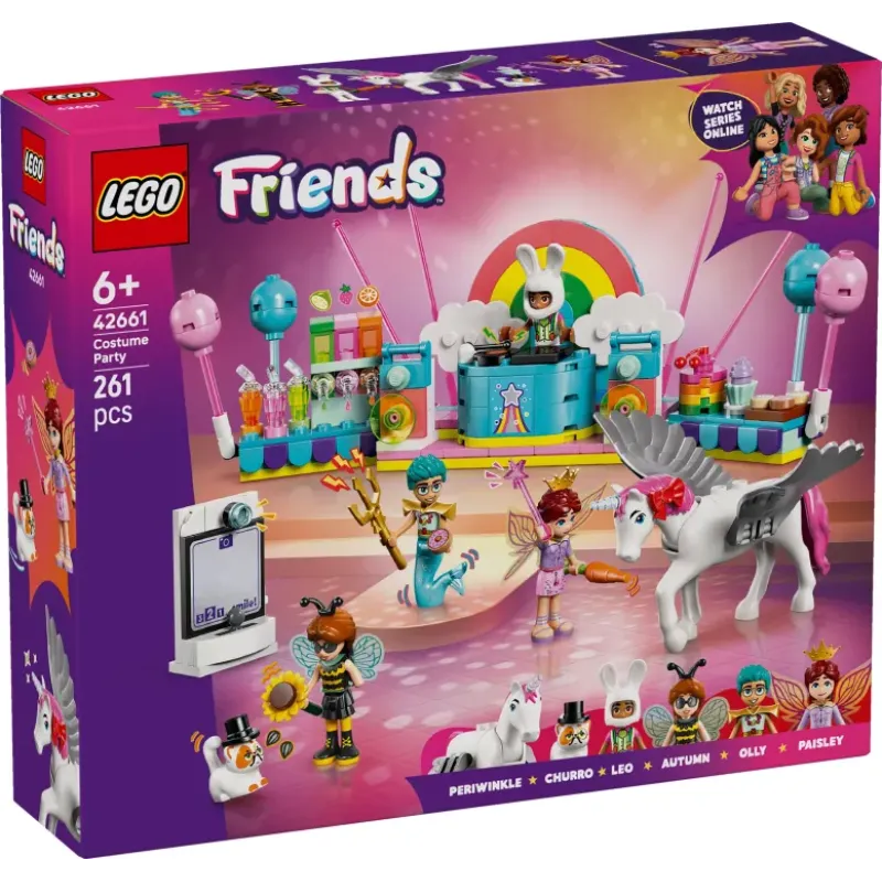 Lego Friends - Costume Party With Unicorn & Fairy 42661