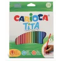 Carioca - Ξυλομπογιές Tita Mini Σετ 24 Τμχ 42794