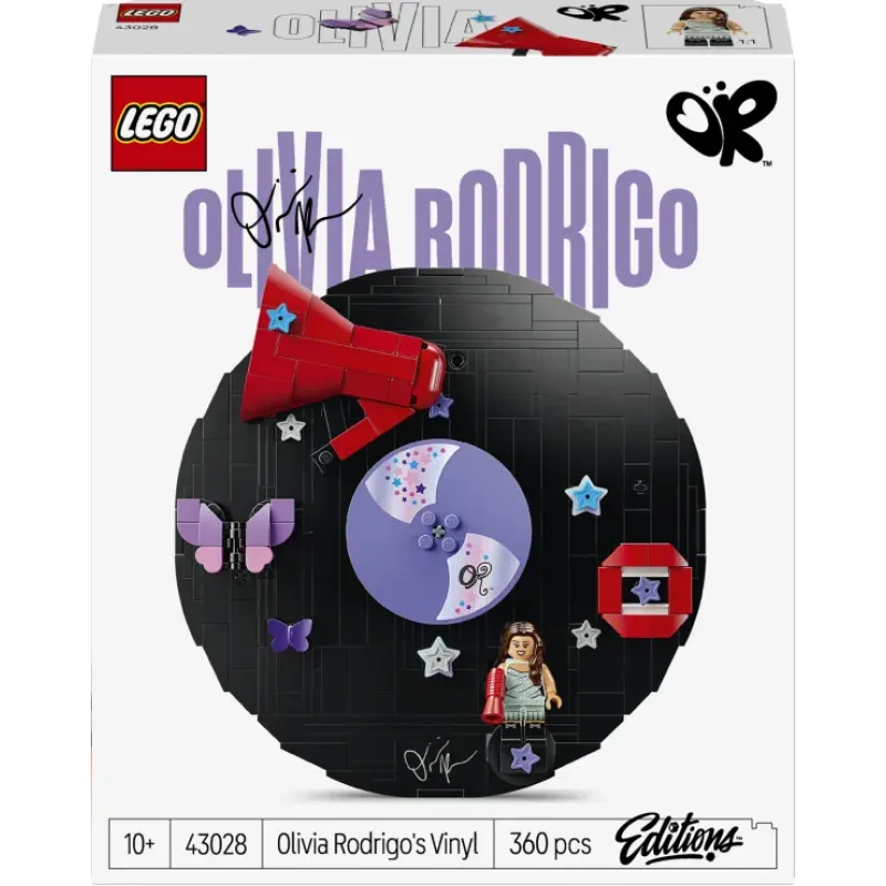 Lego Editions - Olivia Rodrigo's Vinyl 43028