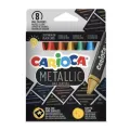 Carioca - Κηρομπογιές Metallic 8 Χρώματα 43163 Carioca - Κηρομπογιές Metallic 8 Χρώματα 43163
