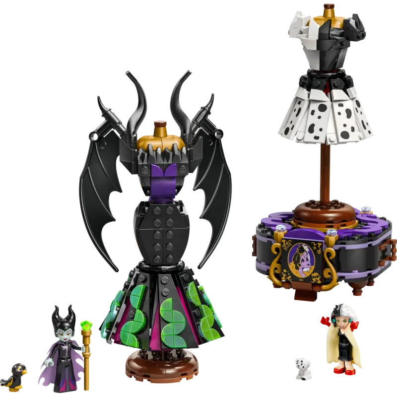 Lego Disney - Maleficent's & Cruella De Vil's Dresses 43262