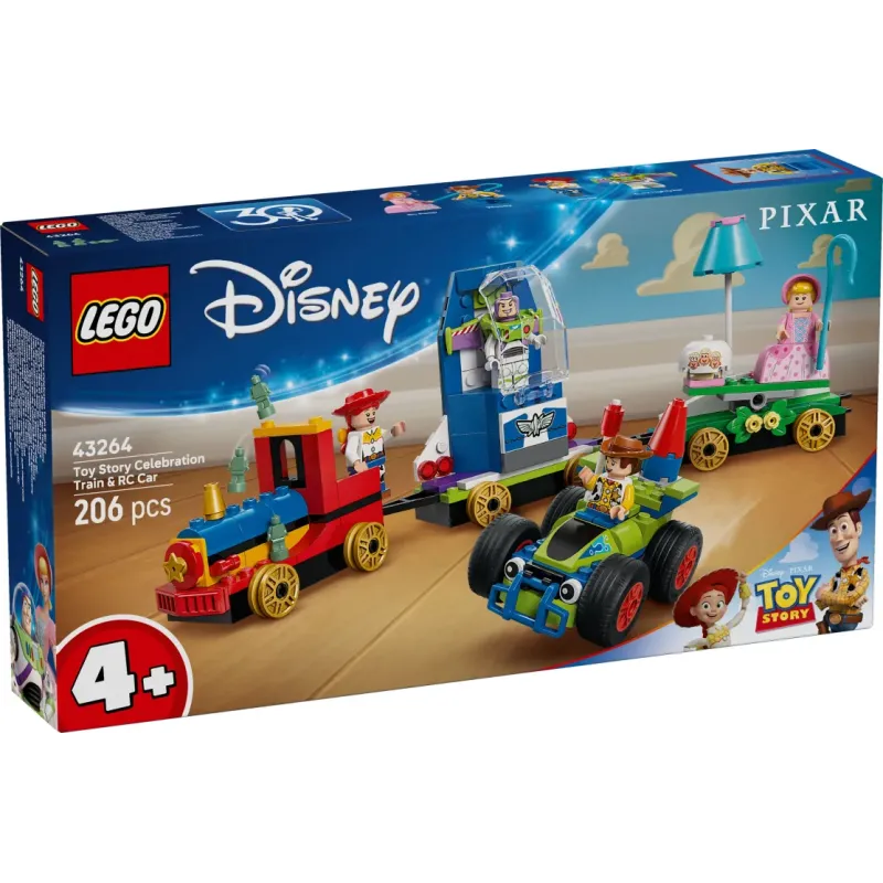 Lego Disney - Toy Story Celebration Train & RC Car 43264