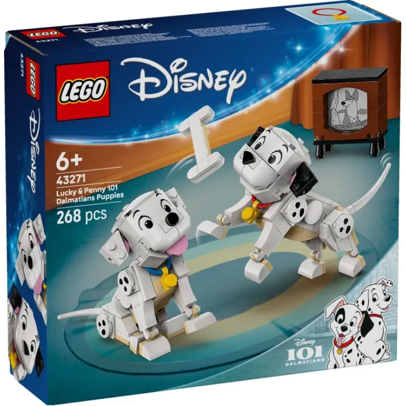 Lego Disney - Lucky & Penny 101 Dalmatians Puppies 43271