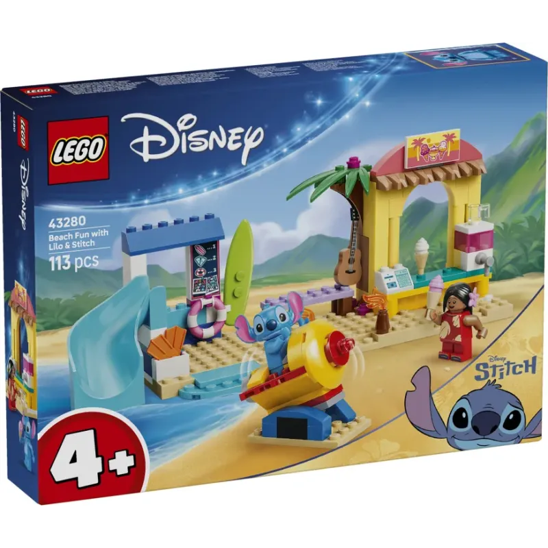 Lego Disney - Beach Fun With Lilo & Stitch 43280