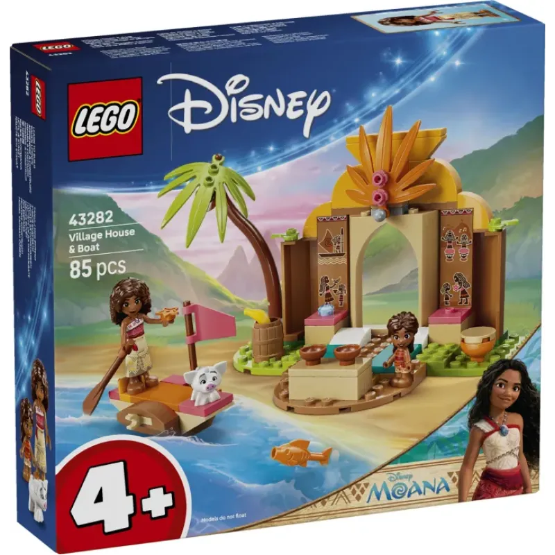 Lego Disney Princess - Village House & Boat 43282