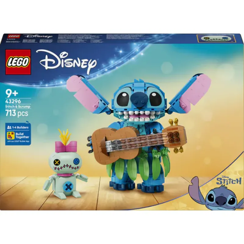 Lego Disney - Stitch & Scrump 43296