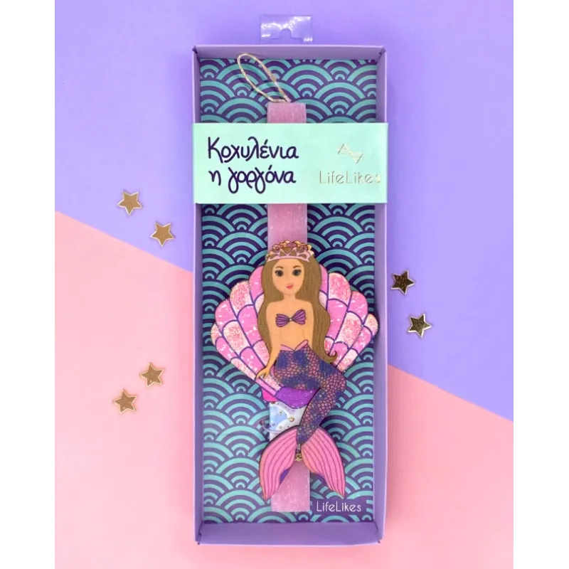 Life Likes - Λαμπάδα Κοχυλένια Η Γοργόνα 5759