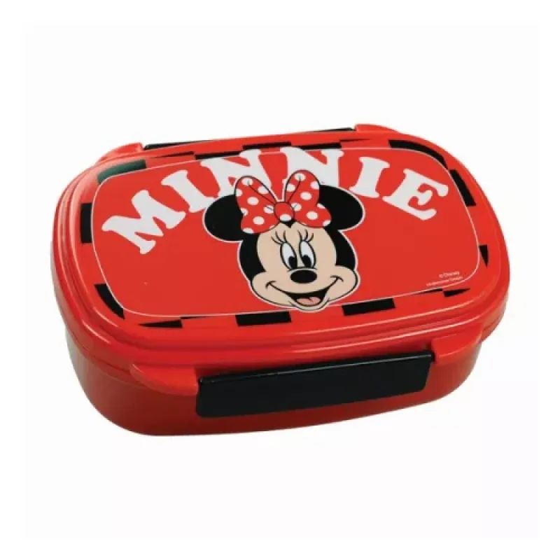 Gim – Δοχείο Φαγητού Με Κουτάλι/Πιρούνι, Minnie 553-05276