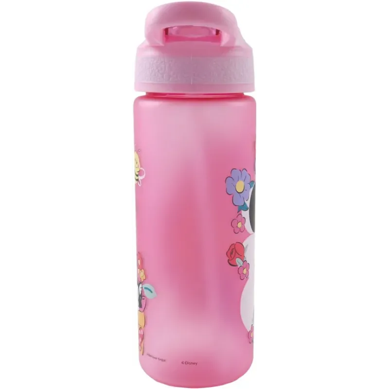 Gim - Παγούρι Πλαστικό PCTG Με Καλαμάκι, Minnie Mouse 600 ml 553-06217