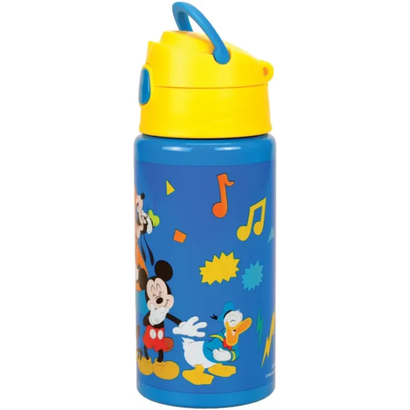 Gim - Παγούρι Flip Αλουμινίου, Mickey 500ml 553-16248