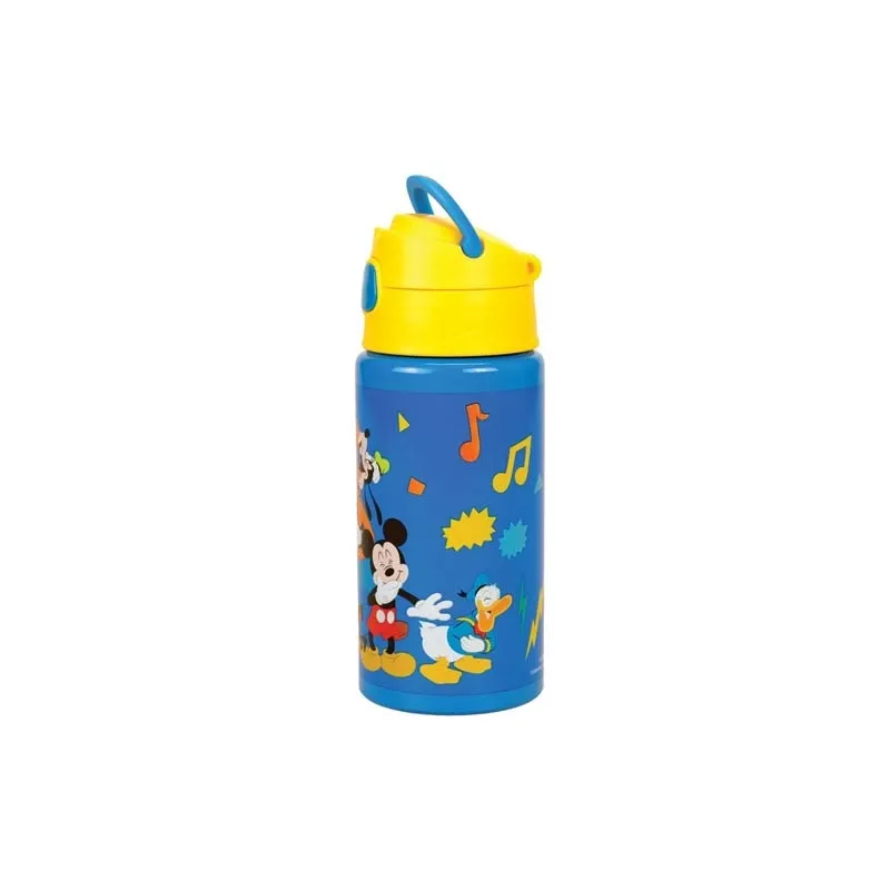 Gim - Παγούρι Flip Αλουμινίου, Mickey 500ml 553-16248