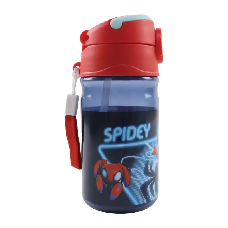 Gim - Παγούρι Πλαστικό 350ml, Spidey 557-03204