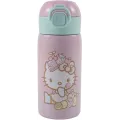 Gim - Παγούρι Ανοξείδωτο Με Καλαμάκι, Hello Kitty 500 ml 557-97199