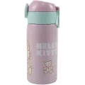 Gim - Παγούρι Ανοξείδωτο Με Καλαμάκι, Hello Kitty 500 ml 557-97199
