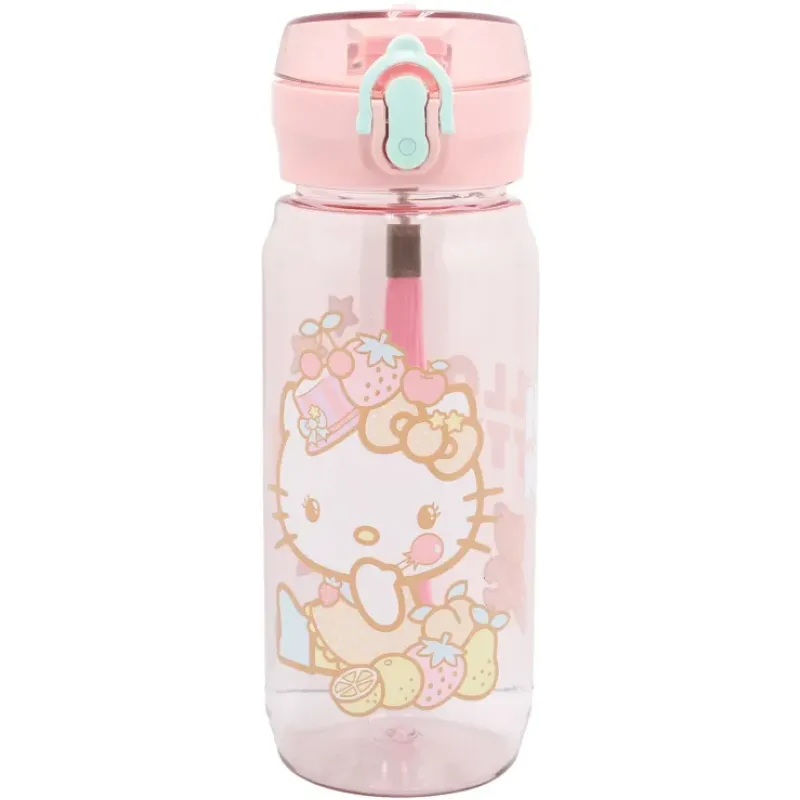 Gim - Παγούρι Πλαστικό Με Στόμιο, Hello Kitty 600ml 557-97219