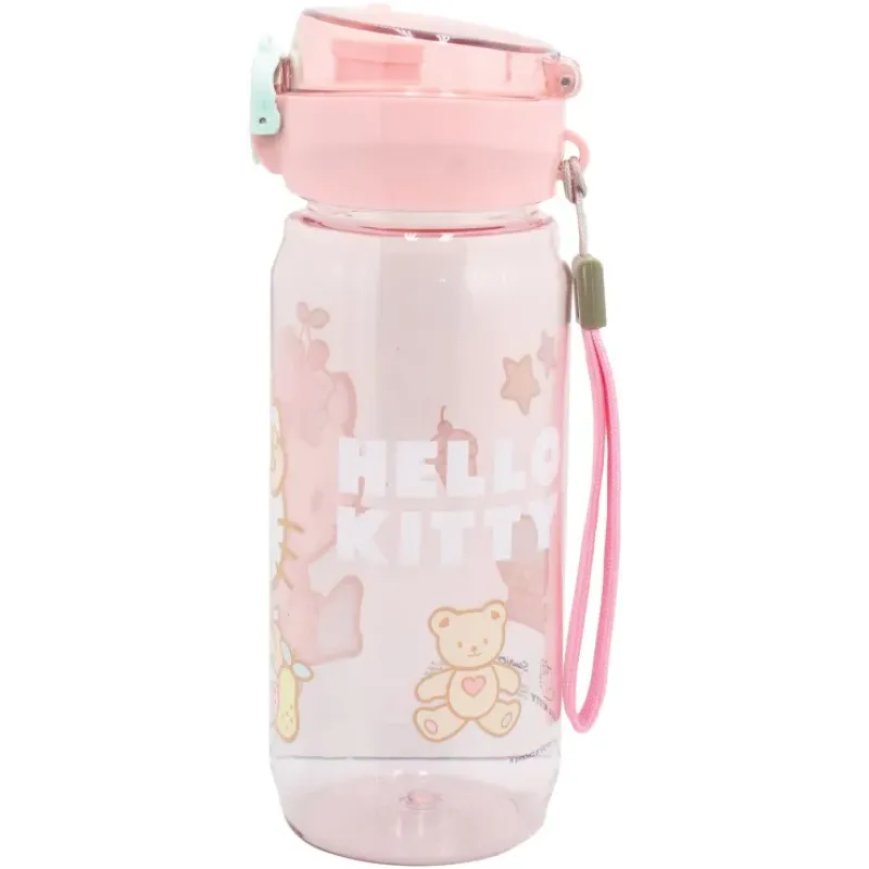 Gim - Παγούρι Πλαστικό Με Στόμιο, Hello Kitty 600ml 557-97219