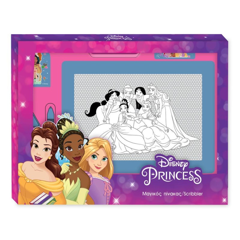 Diakakis - Πίνακας Μαγικός, Disney Princess 38x28x3 CM 563419