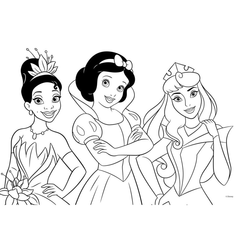 Diakakis - Μπλοκ Ζωγραφικής Disney Princess 40Φ 23x33cm 564991