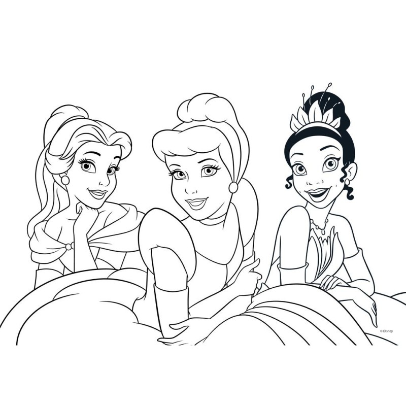 Diakakis - Μπλοκ Ζωγραφικής Disney Princess 40Φ 23x33cm 564991