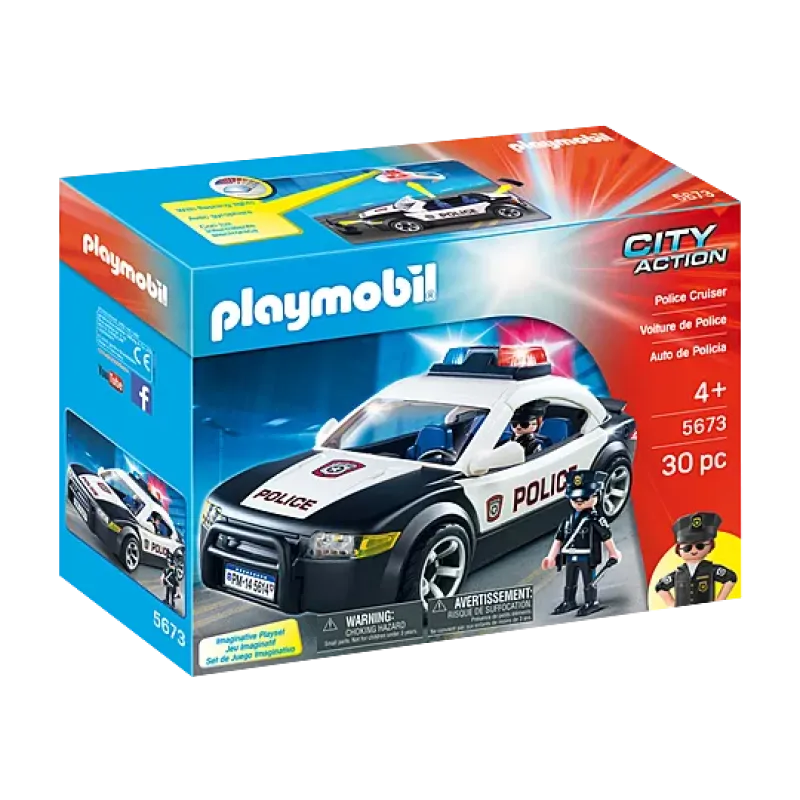 Playmobil City Action - Περιπολικό Όχημα Αστυνομίας 5673