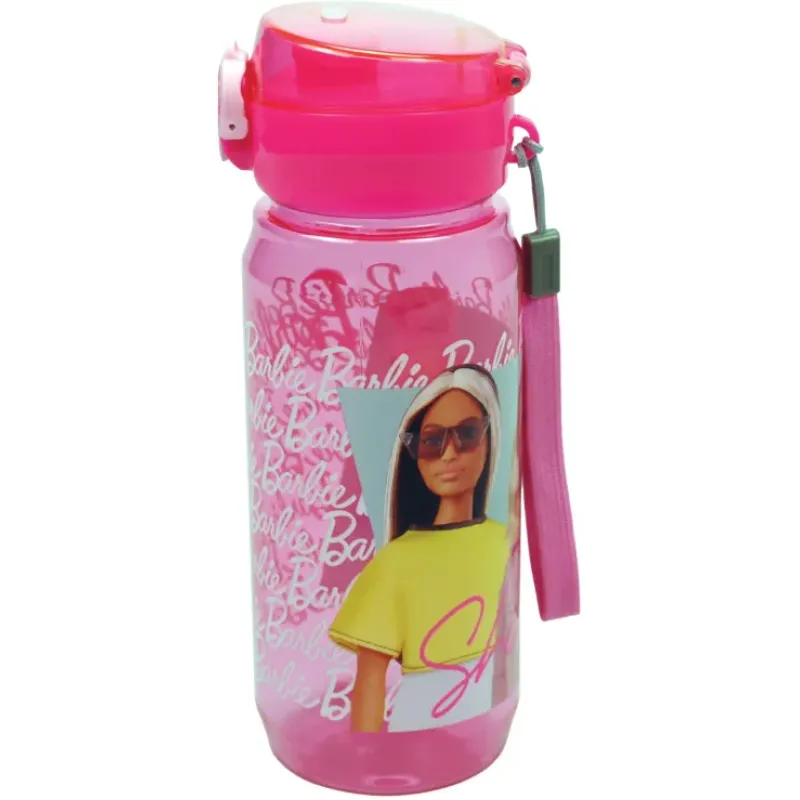 Gim - Παγούρι Πλαστικό Με Στόμιο, Barbie 600ml 571-22219