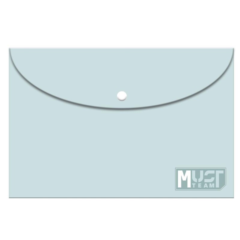Diakakis - Φάκελος Κουμπί A4 Must, Light Blue 585870