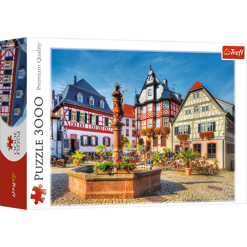 Trefl - Puzzle, Market Square, Heppenheim, Germany 3000 Pcs 33052