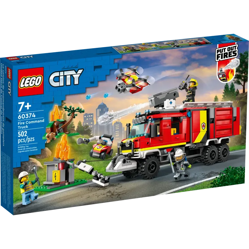 Lego City - Fire Command Truck 60374