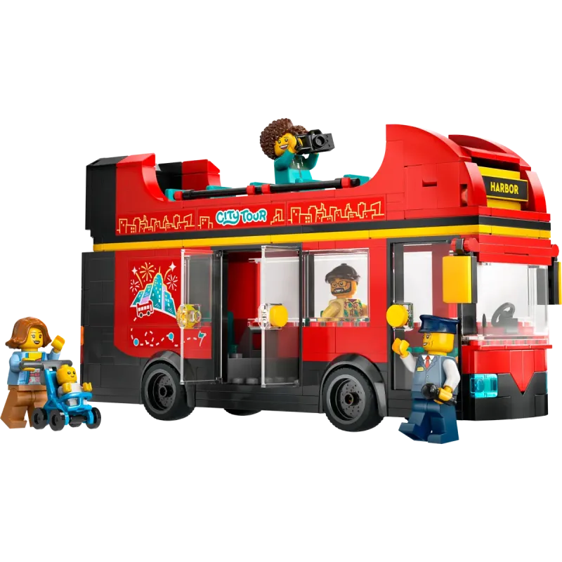 Lego City - Red Double-Decker Sightseeing Bus 60407