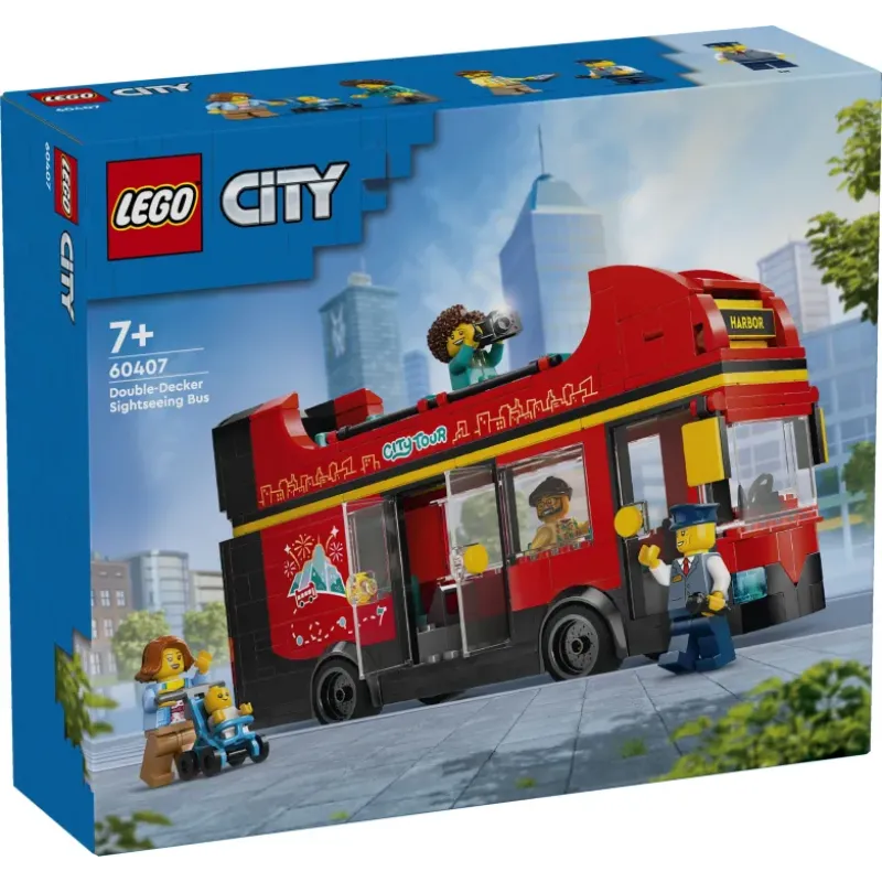 Lego City - Red Double-Decker Sightseeing Bus 60407