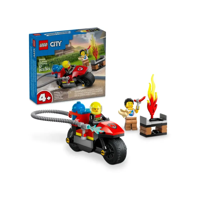 Lego City - Fire Rescue Motorcycle 60410