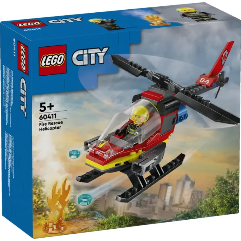 Lego City - Fire Rescue Helicopter 60411