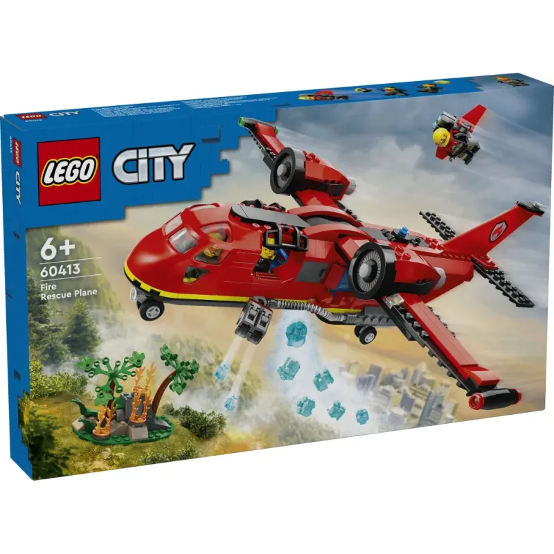 Lego City - Fire Rescue Plane 60413