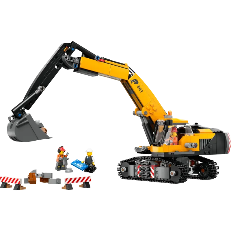 Lego City - Yellow Construction Excavator 60420