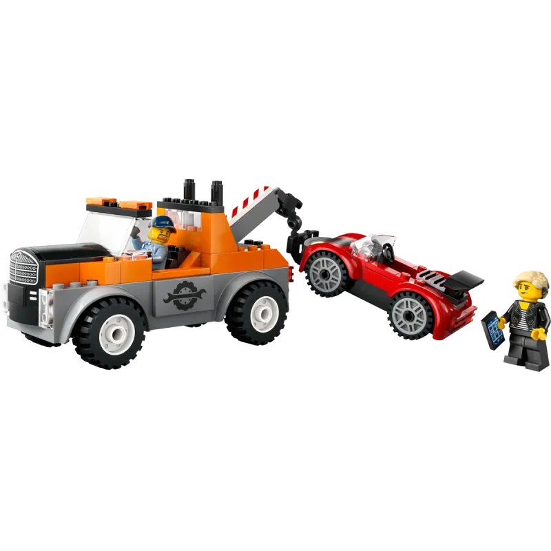 Lego City - Tow Truck And Sports Car Repair 60435