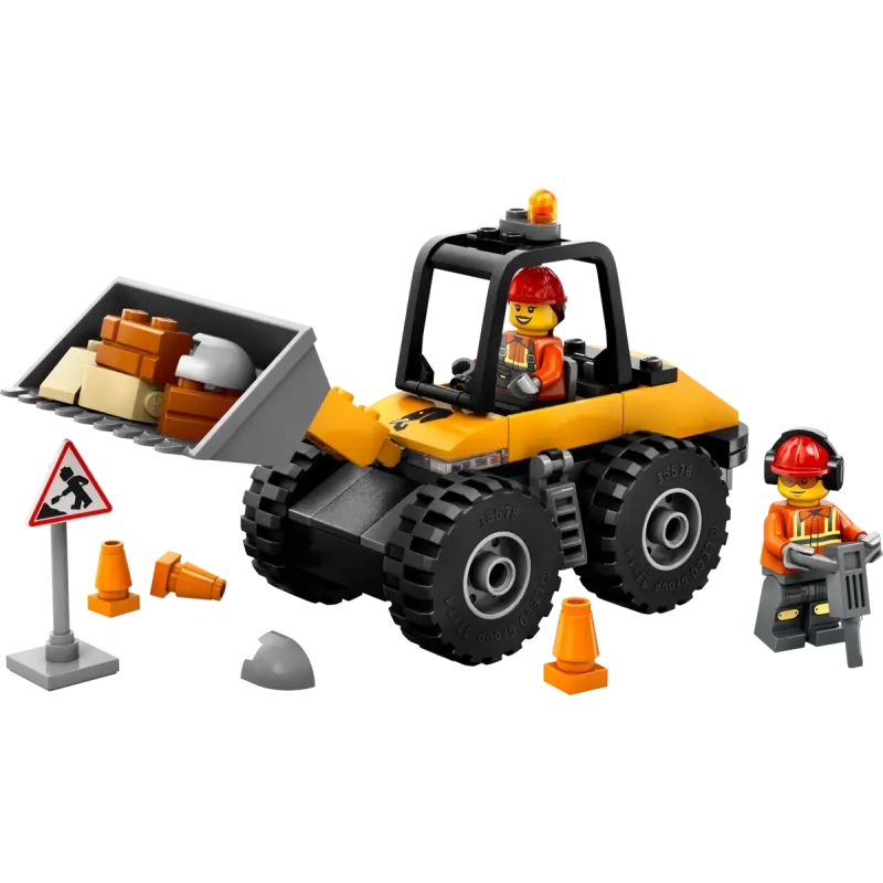 Lego City - Yellow Construction Wheel Loader 60450