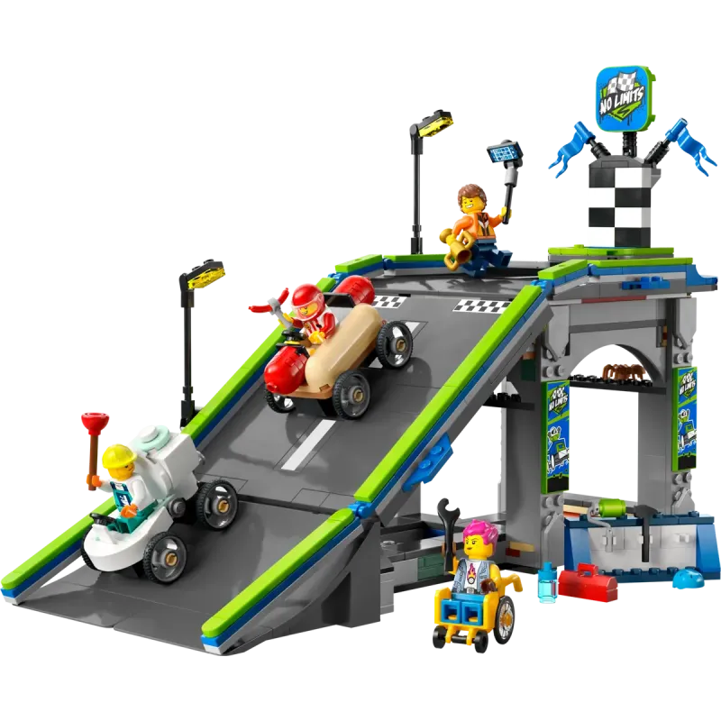 Lego City - No Limits, Race Car Ramp Track 60460