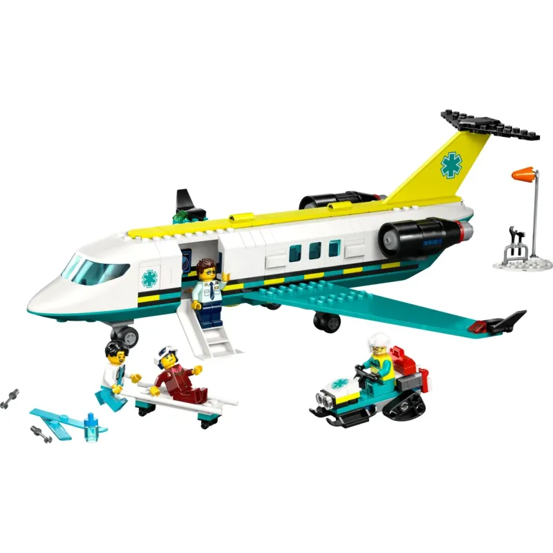 Lego City - Emergency Air Ambulane Airplane 60465