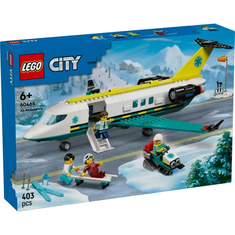 Lego City - Emergency Air Ambulane Airplane 60465