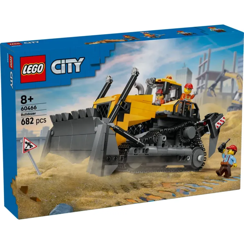 Lego City - Yellow Bulldozer 60466