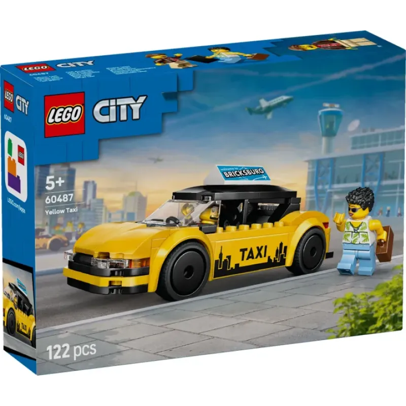 Lego City - Yellow Taxi 60487