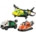 Lego City - Airplane, Service Truck & Hovercraft Remix 60505