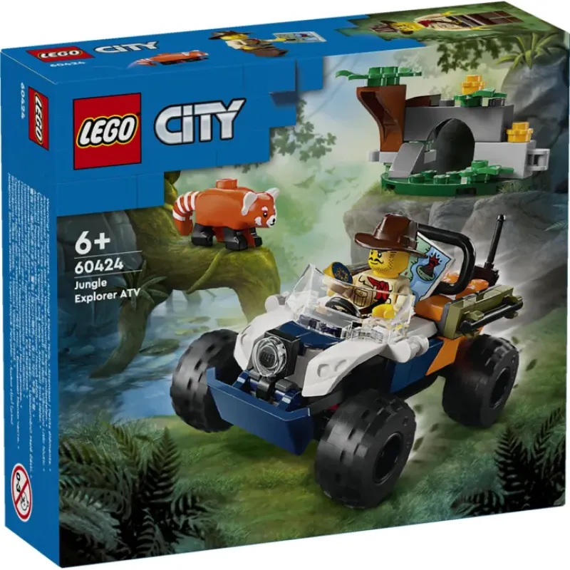 Lego City - Jungle Explorer ATV Red Panda Mission 60424