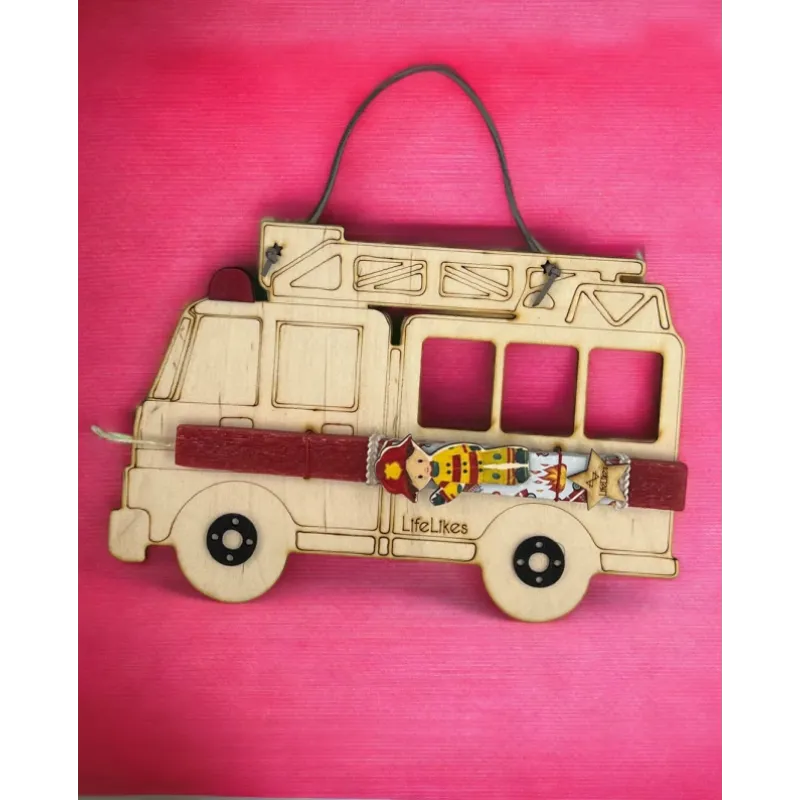 Life Likes - Λαμπάδα Πυροσβέστης 6793