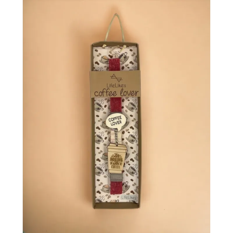 Life Likes - Λαμπάδα "Coffee Lover" Με Μπρελόκ 6738