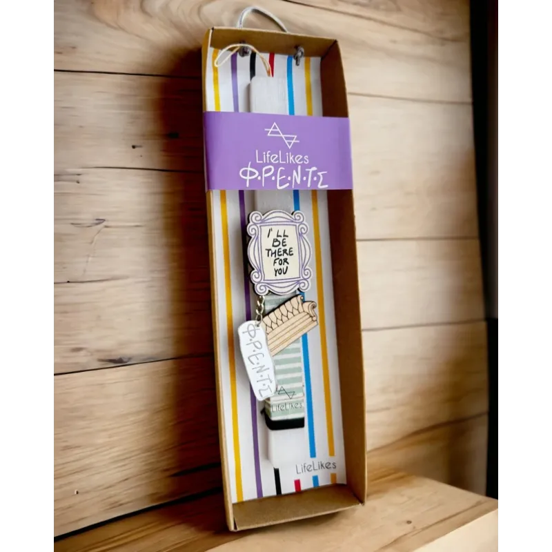 Life Likes - Λαμπάδα Friends Με Μπρελόκ 6731